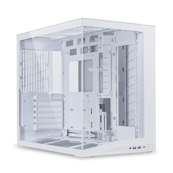 Lian Li PC-Gehäuse O11 Dynamic Mini V2 Flow Dual Chamber / O11DMIV2FW Weiß