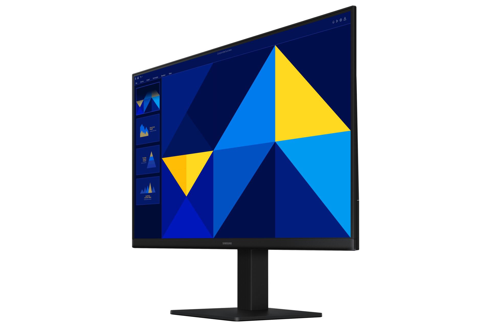 Samsung Monitor S24D300GAU / LS24D300GAUXEN Schwarz 61 cm (24")