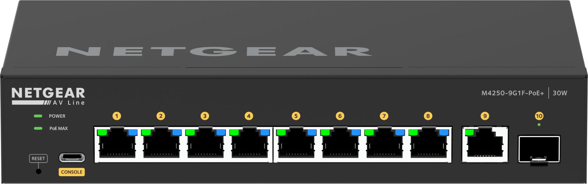 Netgear Interruptor GSM4210 / GSM4210PD-100EUS Negro