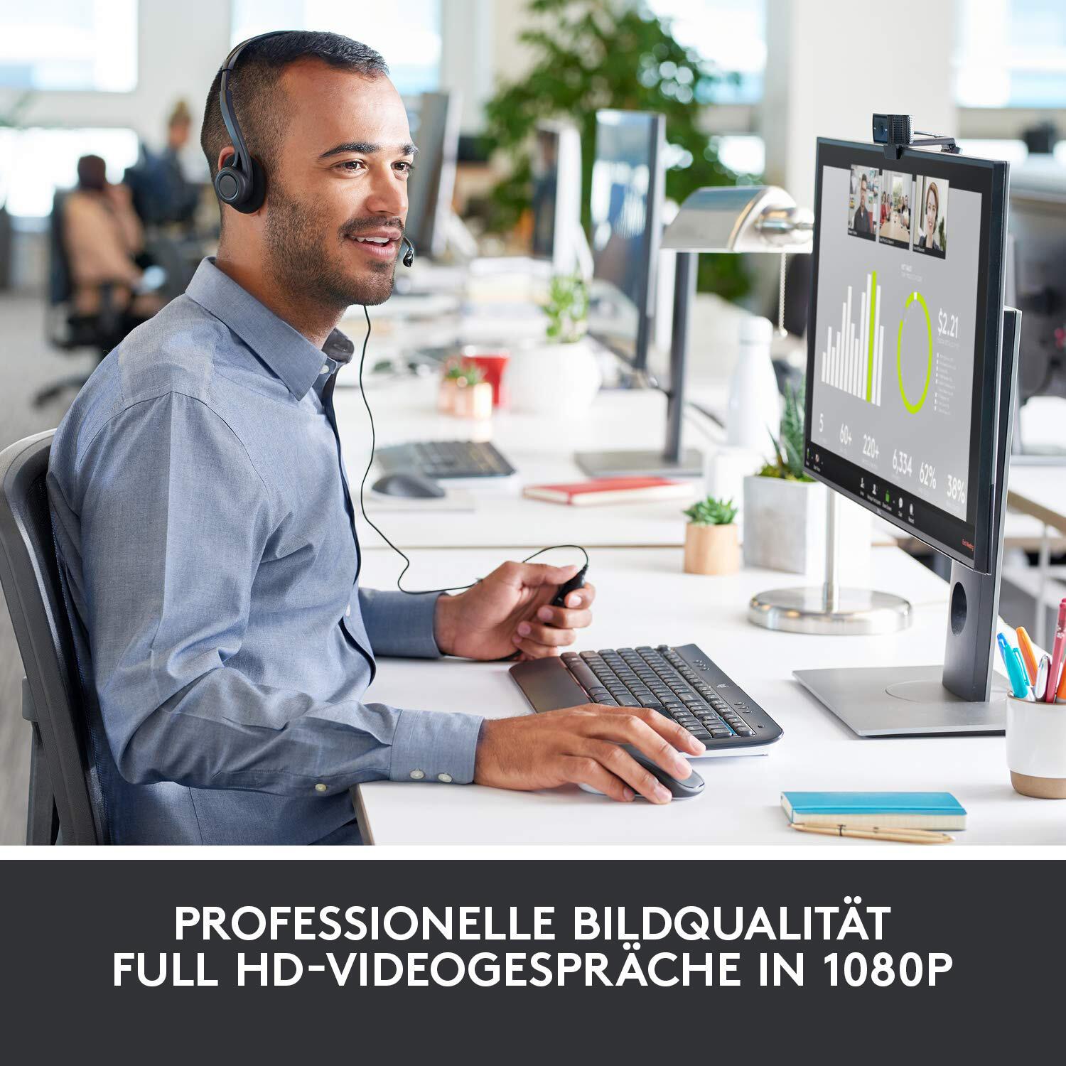 Logitech Cámara web C920 Pro / 960-001055 Negro