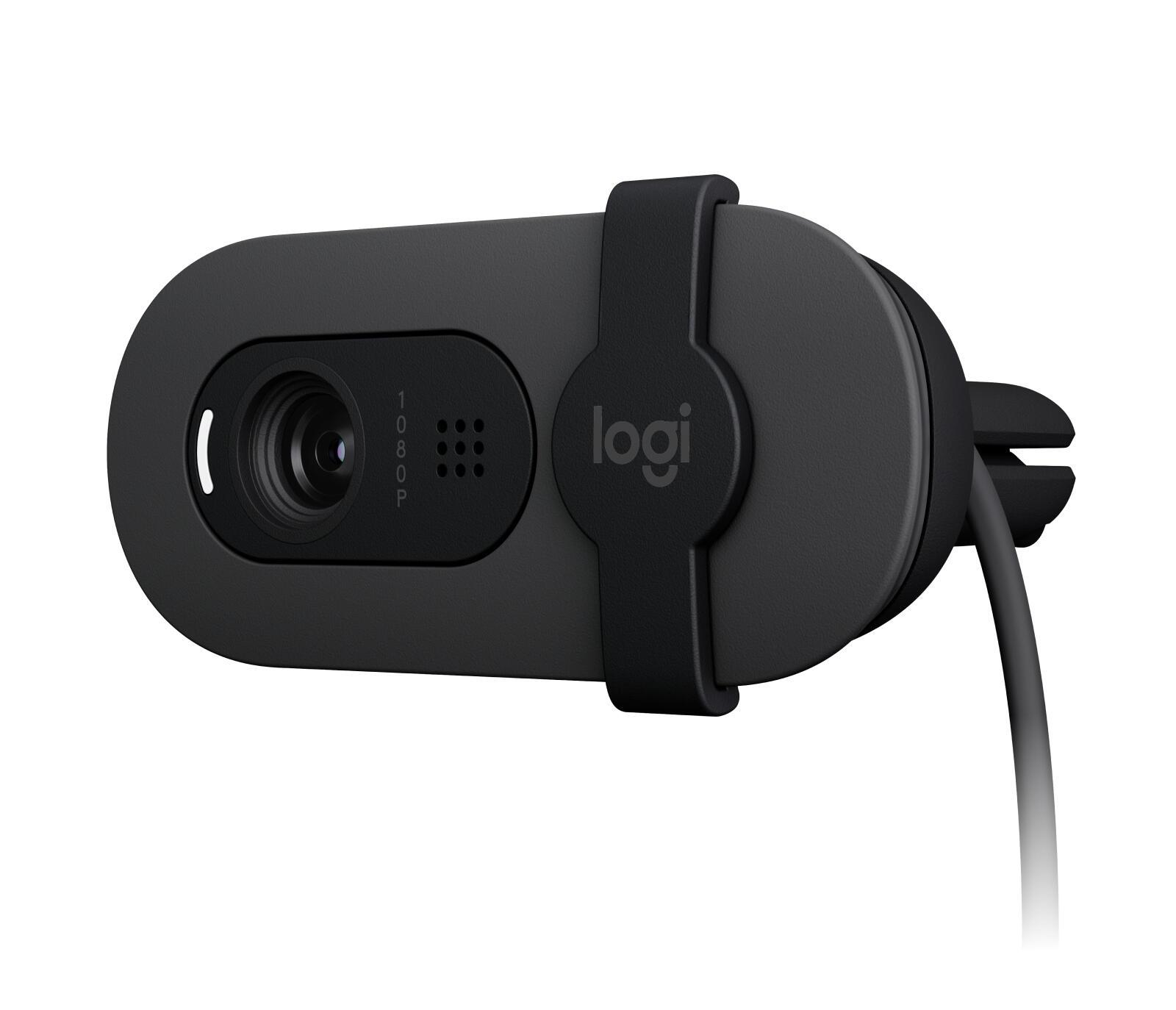 Logitech Cámara web Brio 105 / 960-001592 Grafito