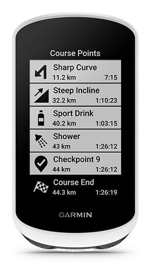 Garmin Computer da bicicletta 0270310 / 010-02703-10 Nero, bianco 7,62 cm (3")