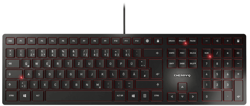 Cherry Tastatur KC6000B / JK-1600DE-2 Schwarz
