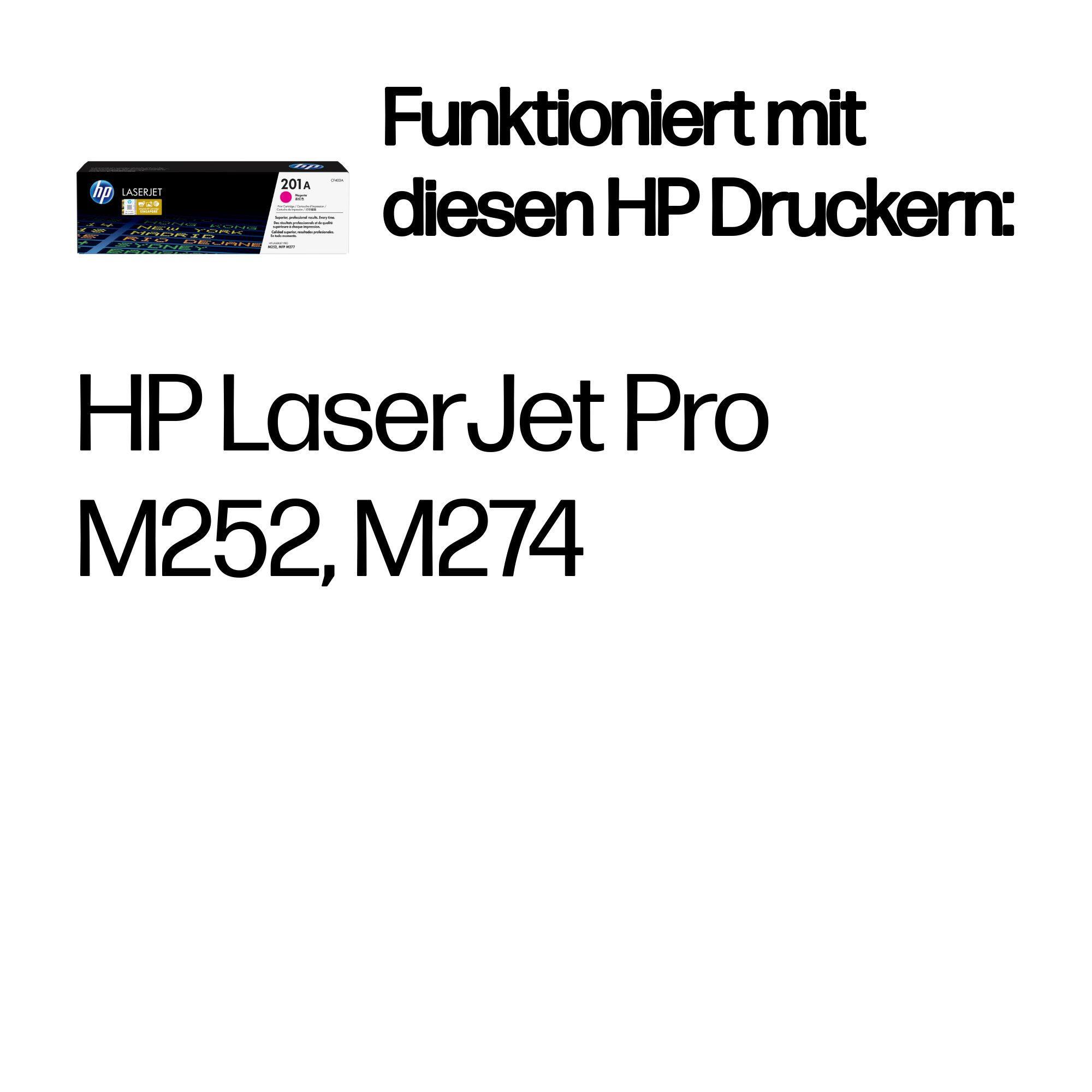 HP Toner 201A / CF403A Magenta Standard