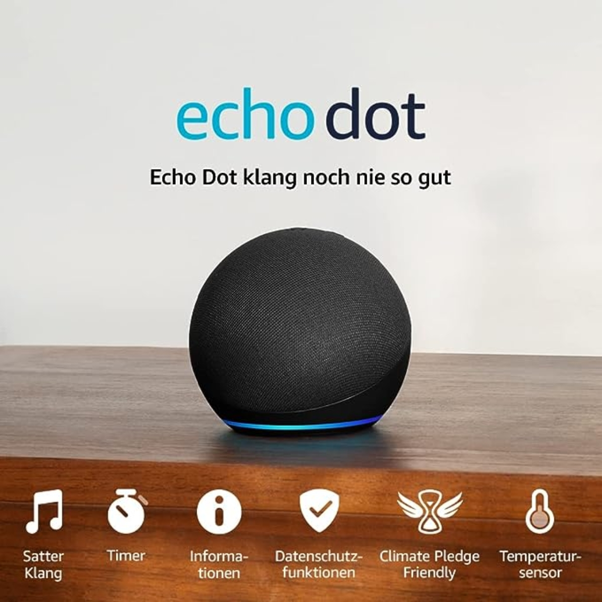 Amazon Lautsprecher Echo Dot Gen. 5 / B09B8X9RGM Schwarz Amazon Lautsprecher Echo Dot Gen. 5 / B09B8X9RGM Schwarz