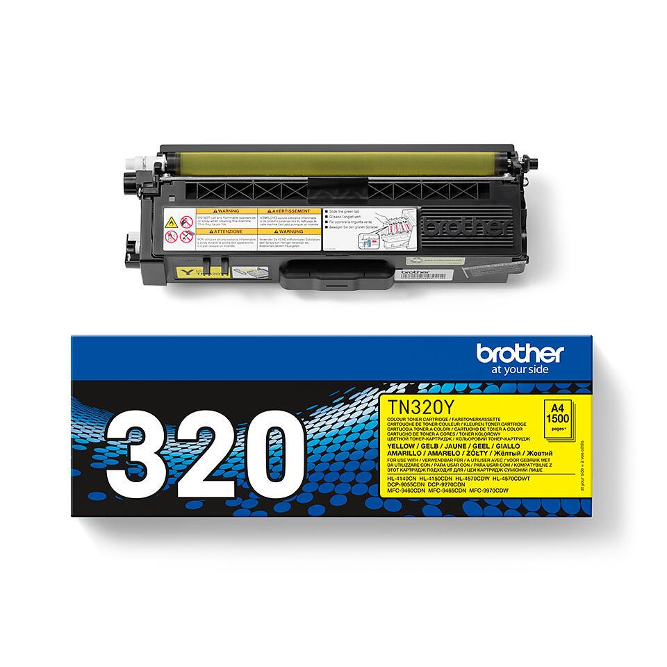 Brother Tóner TN-320Y / TN320Y Amarillo Standard