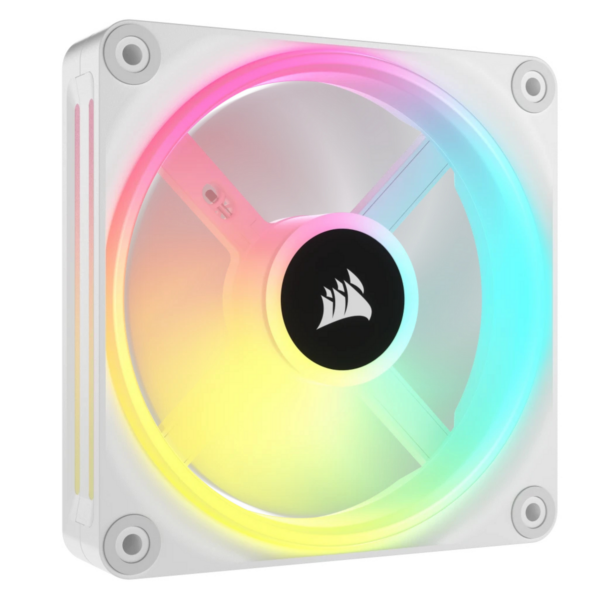 Corsair Ventilateur iCUE LINK QX120 RGB / CO-9051006-WW Blanc