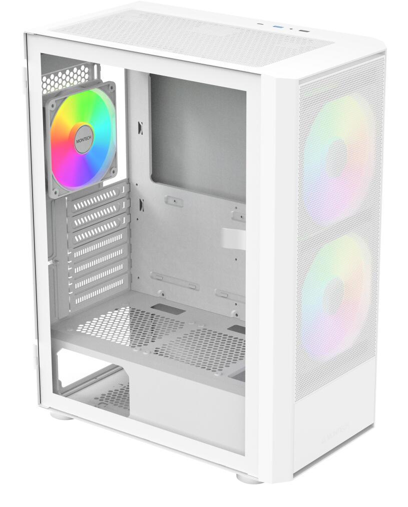 Montech Carcasa de PC X2 PLUS / X2 PLUS (W) Blanco