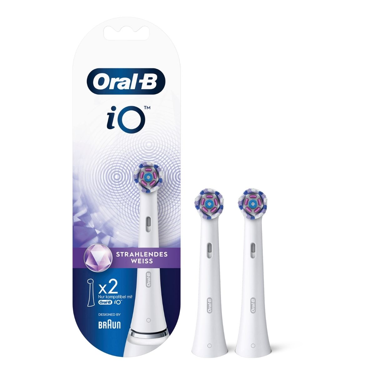 Oral-B Cabezal de cepillo sonic iO / 416678 Blanco Paquete doble