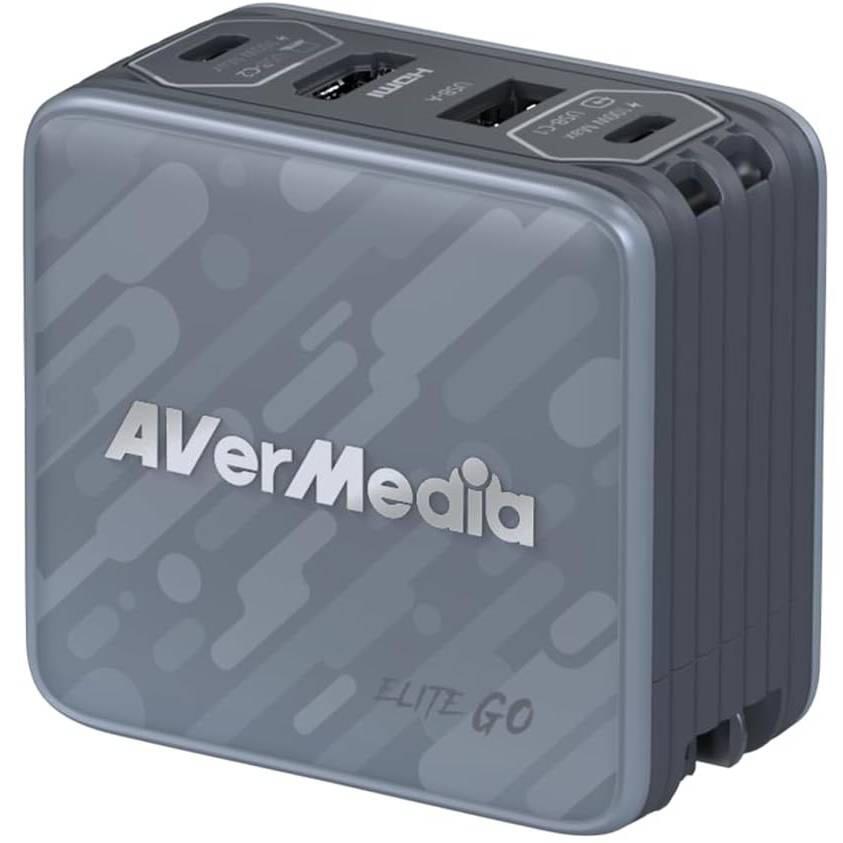 AVerMedia Estación de acoplamiento ELITE GO / GC313PRO Negro