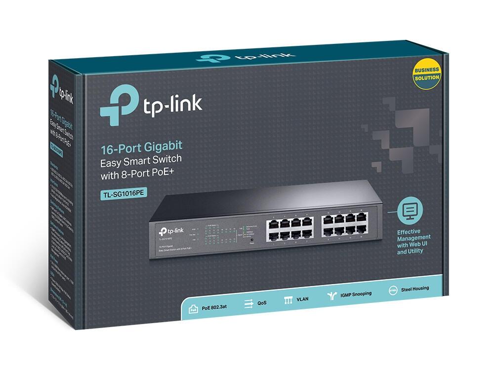 TP-Link Switch TL-SG1016PE / TL-SG1016PE Noir