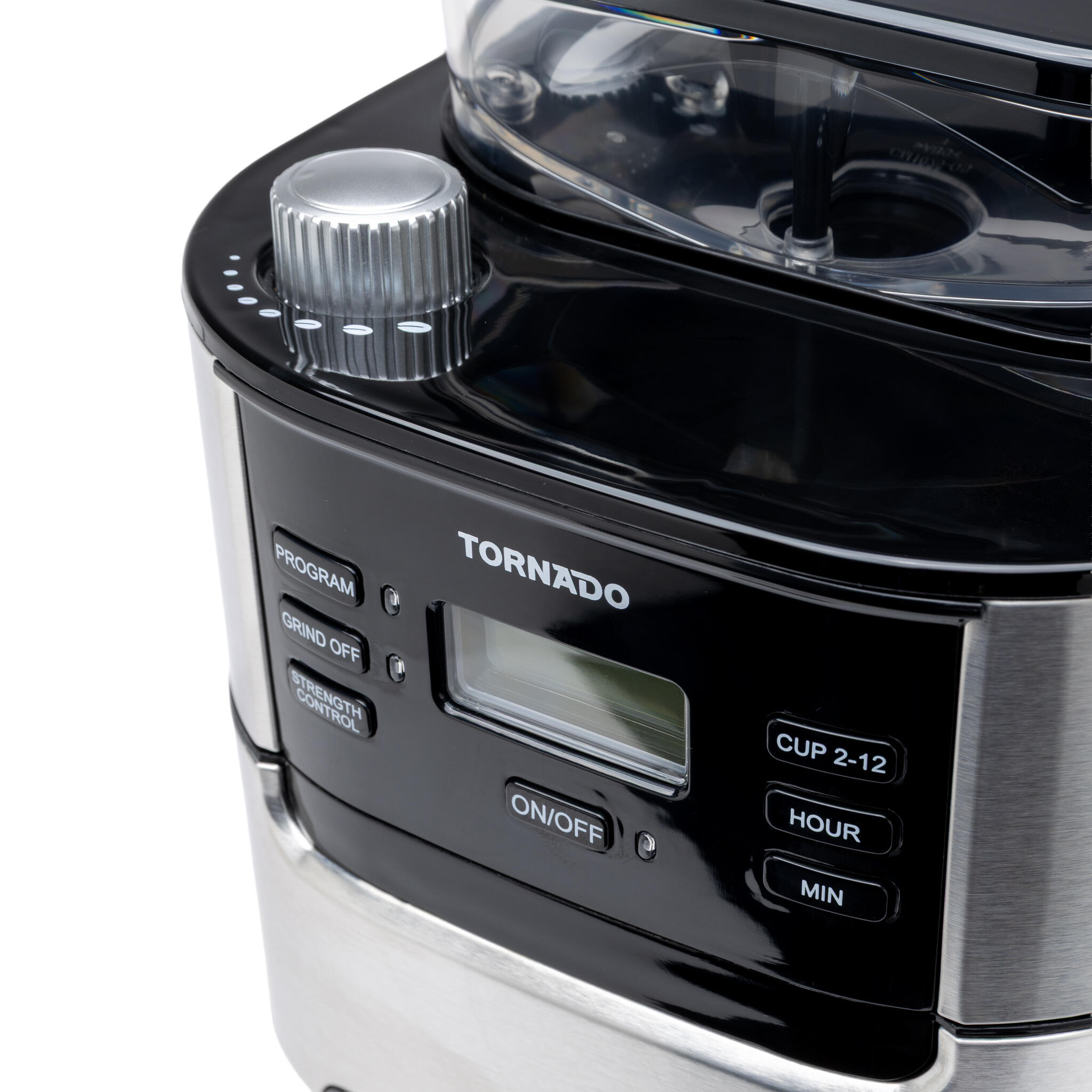 TORNADO Cafetera de filtro TCM1025A-GS Negro