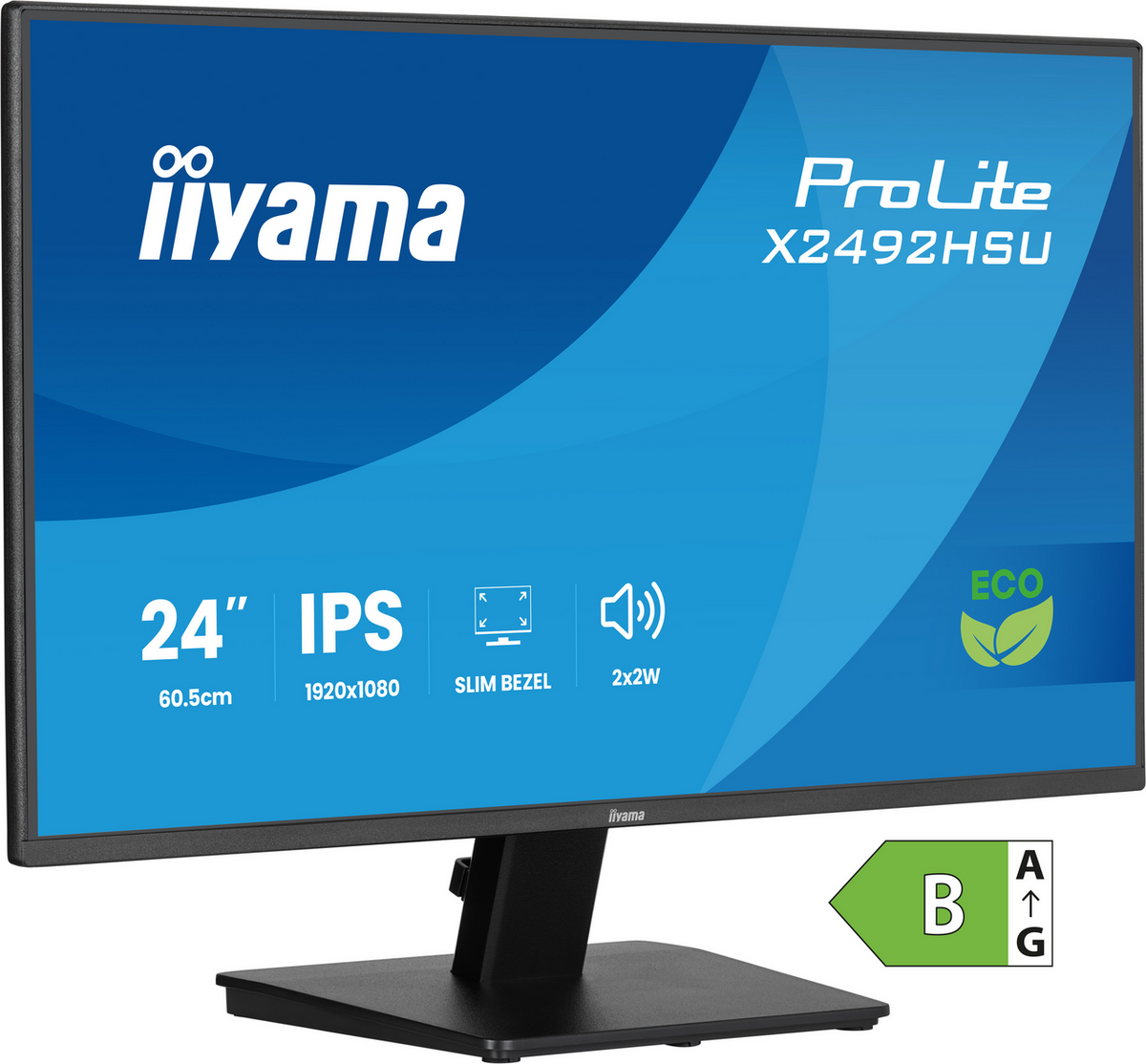 IIYAMA Monitor Pro Lite X2492HSU-B1 / X2492HSU-B1 Black