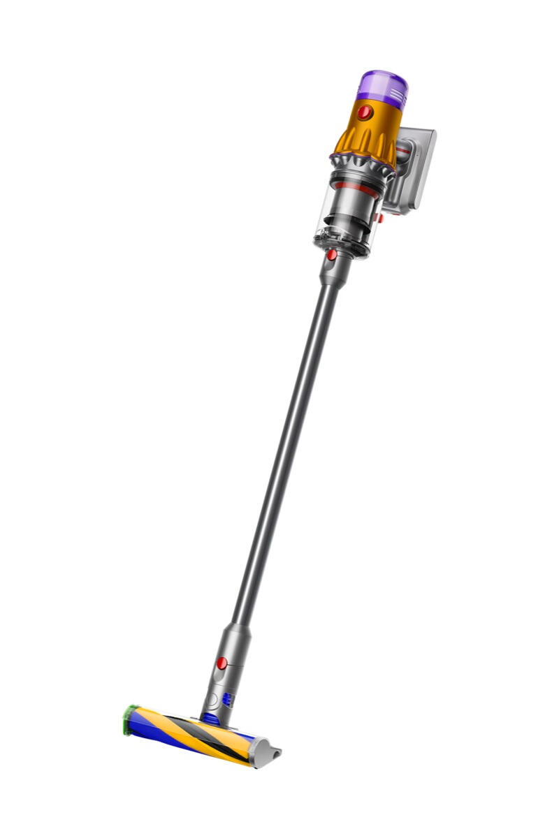 Dyson Aspirateur à main V12 Detect Slim Absolute / 448884-01 Nickel, jaune