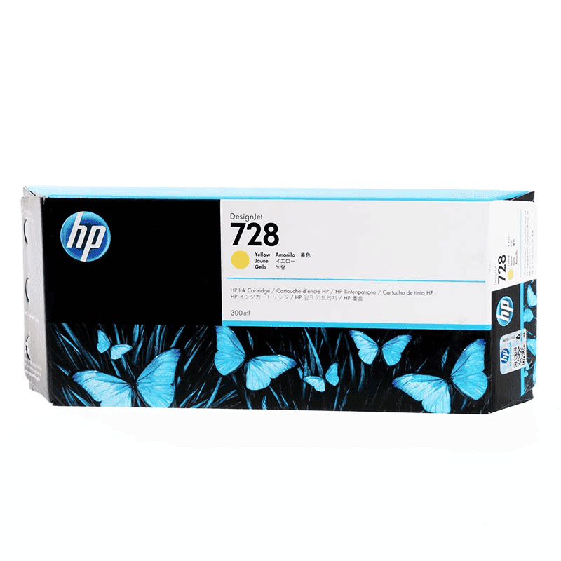 HP Tinte 728 / F9K15A Gelb