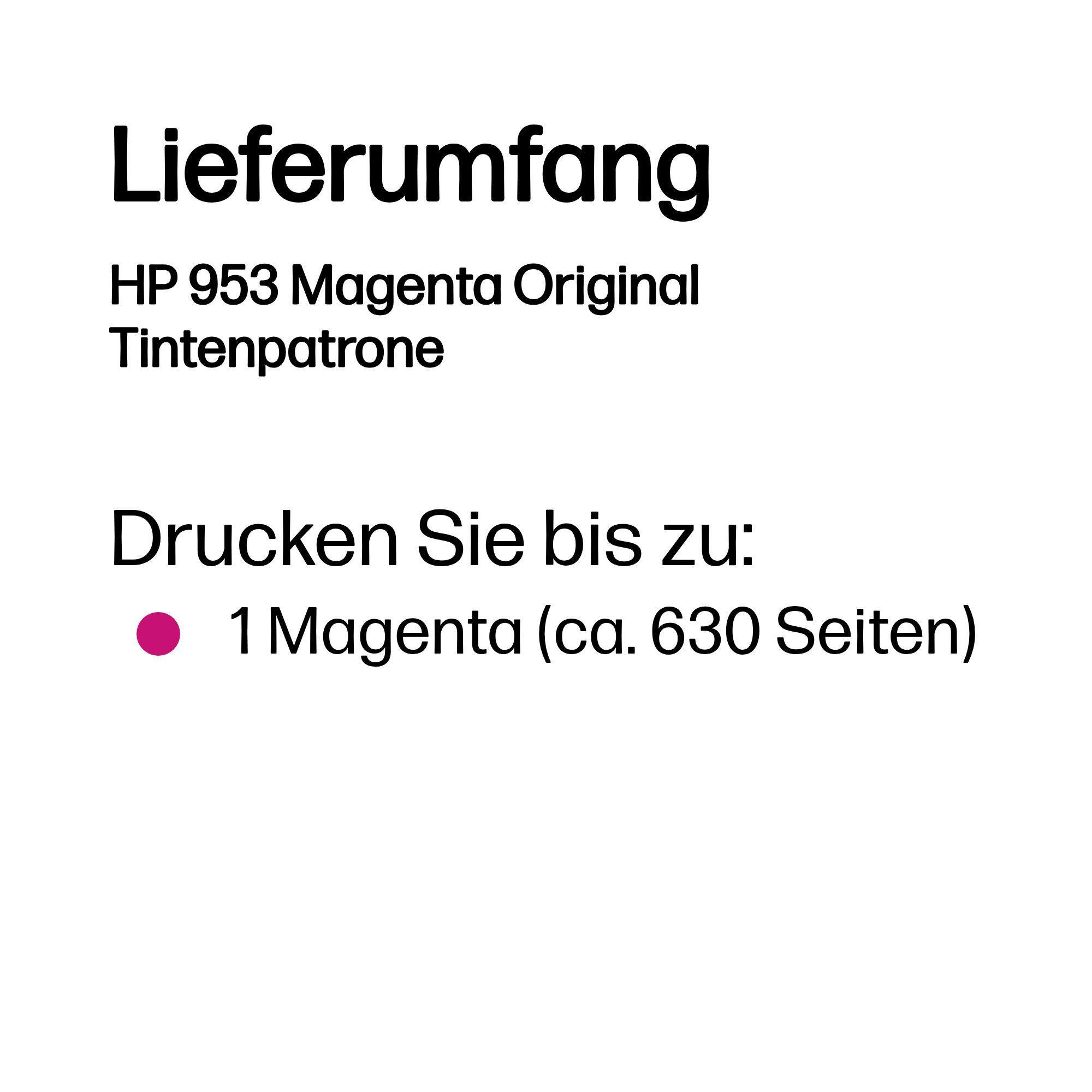 HP Ink 953 / F6U13AE Magenta Standard