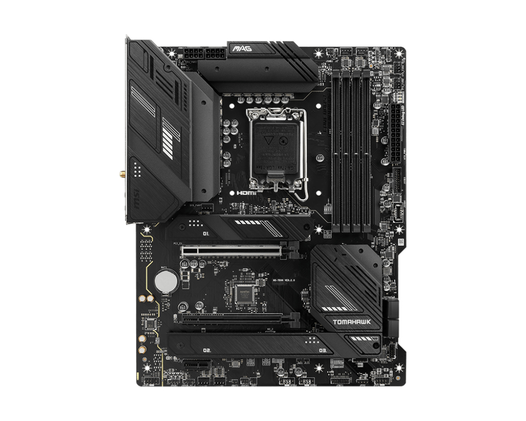 MSI Mainboard MAG B760 TOMAHAWK WIFI / 7D96-003R Schwarz