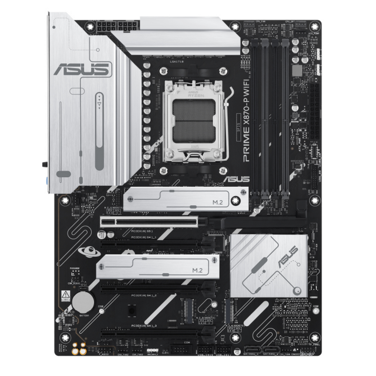 Asus Motherboard Prime X870-P WiFi / 90MB1IS0-M0EAY0 Black/White