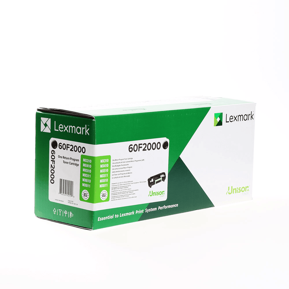 Lexmark Toner 602 / 60F2000 Nero