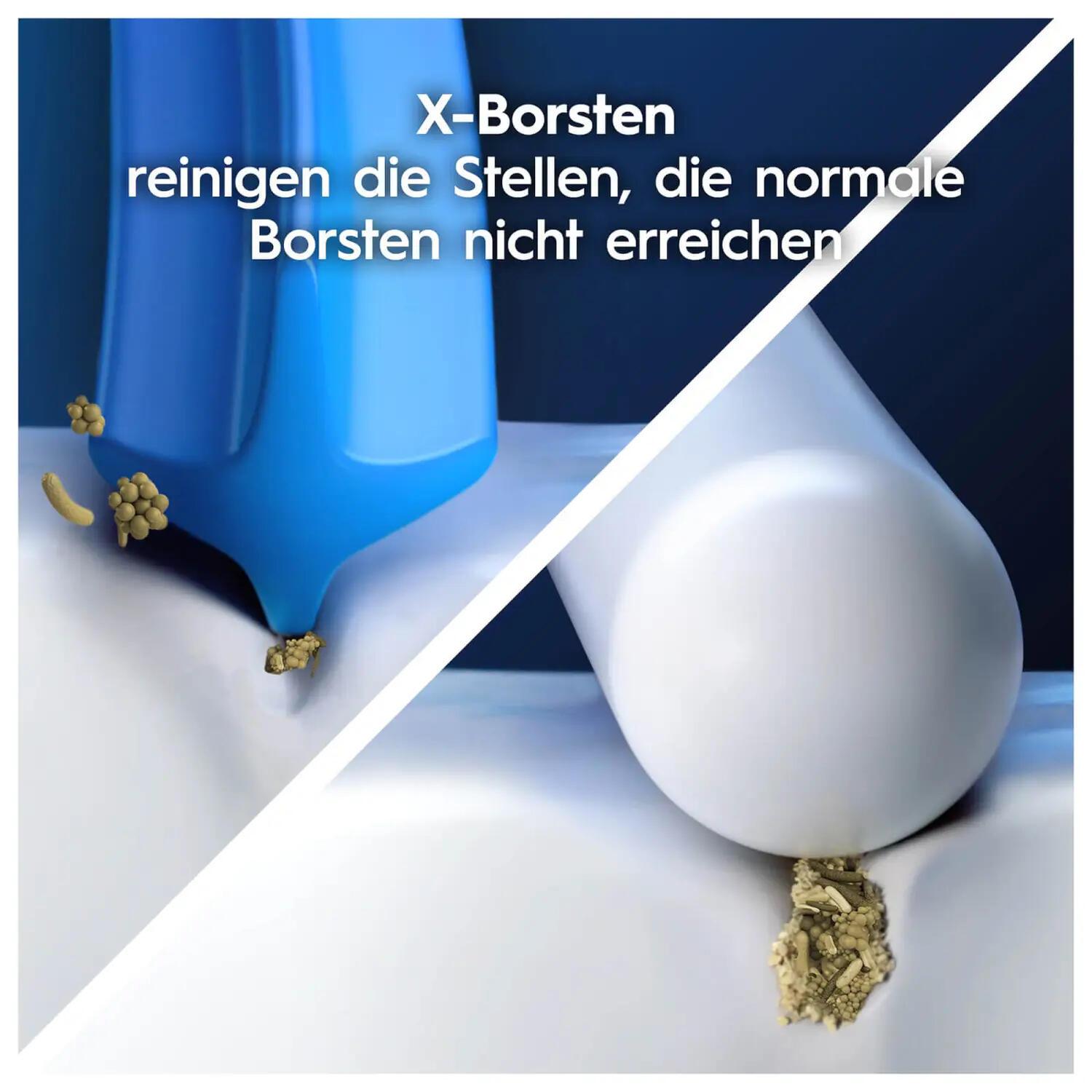 Oral-B Aufsteckzahnbürste Pro CrossAction / 8006540860380 Weiß 4-Pack
