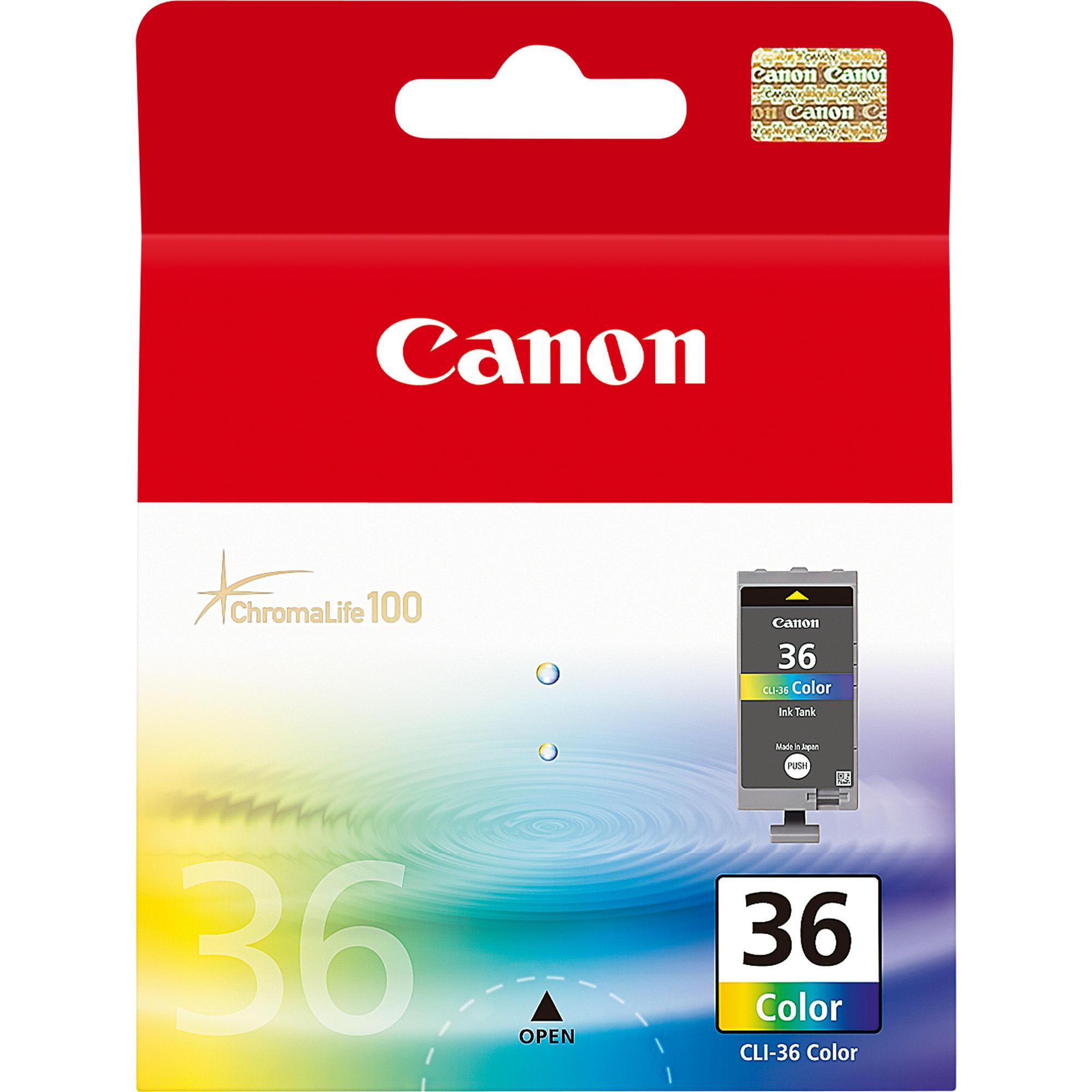 Canon Ink CLI-36 / 1511B001 C,M,Y Standard