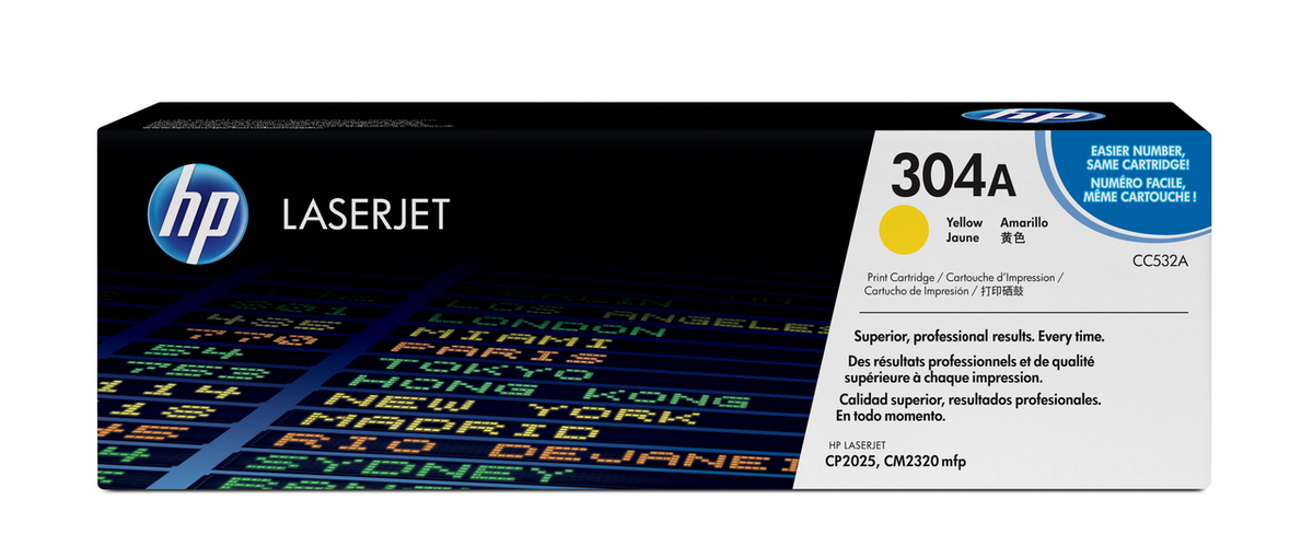 HP Toner 304A / CC532A Gelb