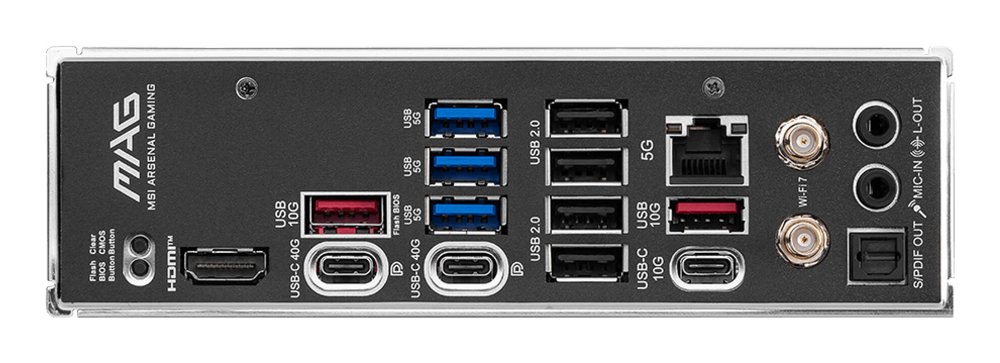 MSI Scheda madre MAG X870 Tomahawk WiFi / 7E51-001R Nero