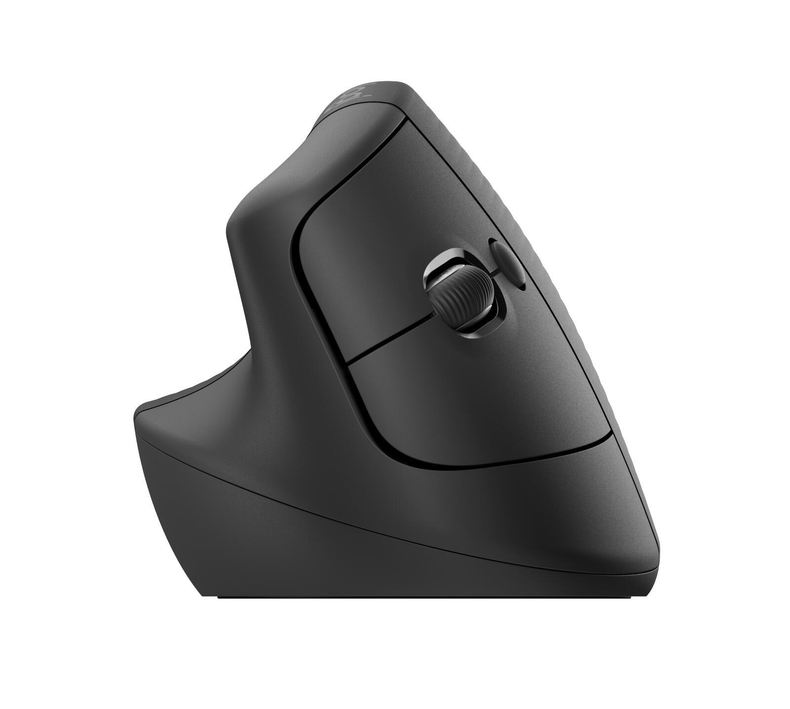 Logitech Ratón Lift Vertical Links / 910-006474 Grafito