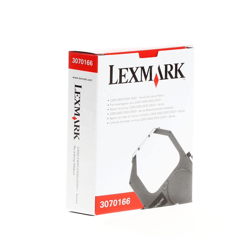 Lexmark Ribbon 3070166 Black