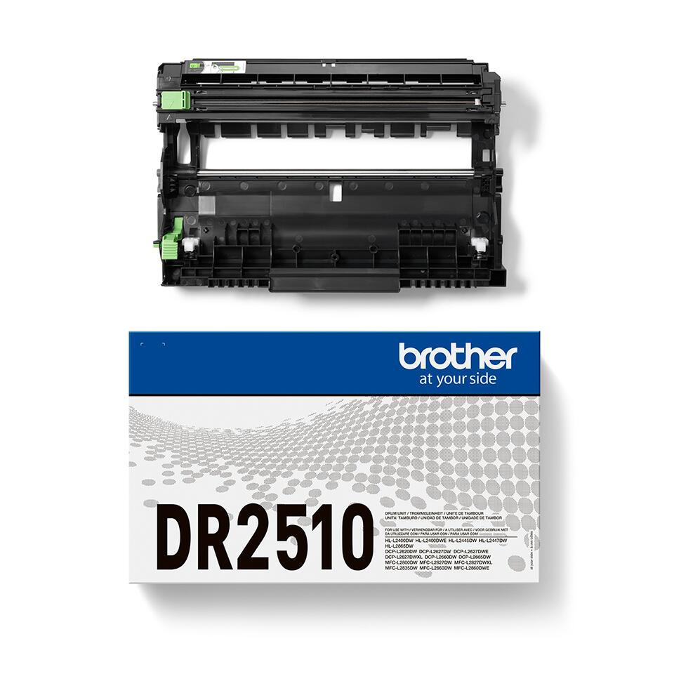 Brother Unité de tambour DR-2510 / DR2510 Noir Standard