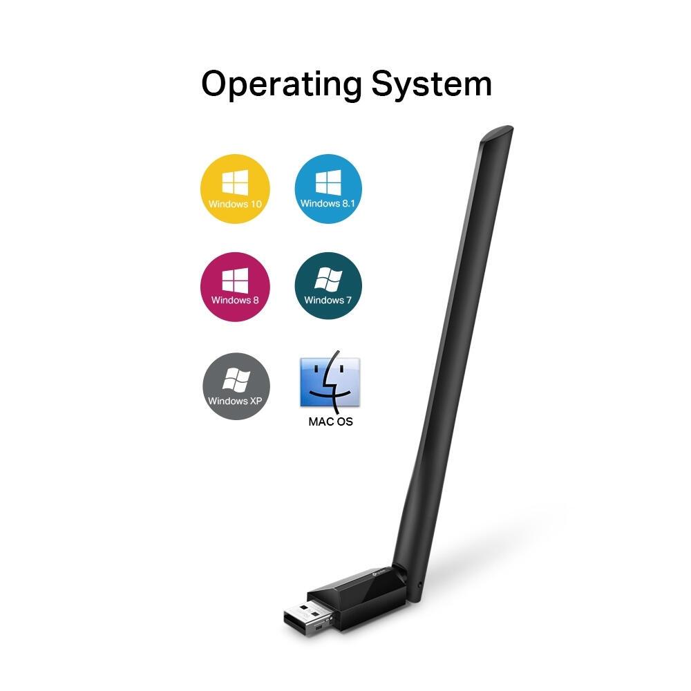 TP-Link Netzwerkkarten T2U Plus / ARCHER T2U PLUS Schwarz