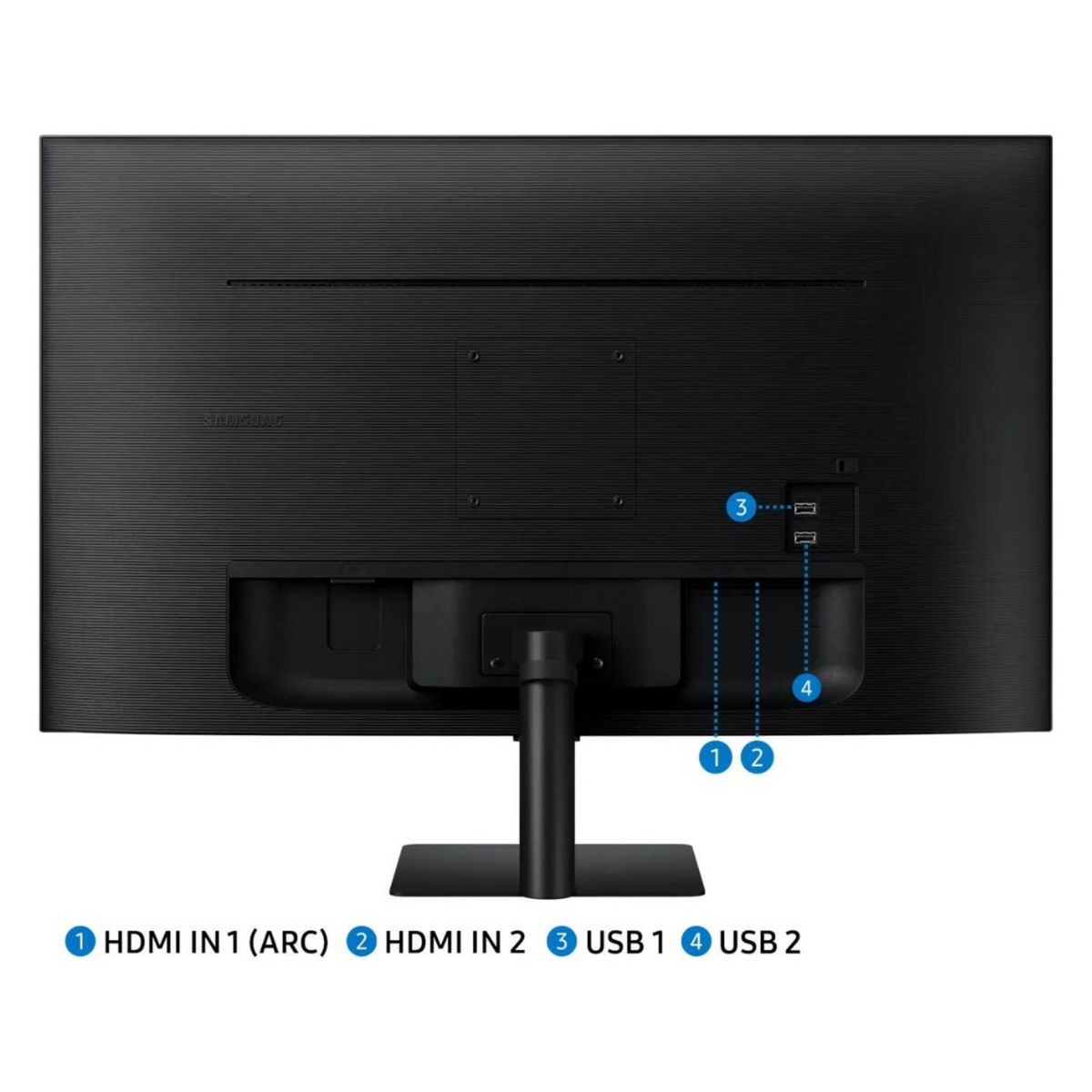 Samsung Monitor S27DM500EU / LS27DM500EUXEN Schwarz Samsung Monitor S27DM500EU / LS27DM500EUXEN Schwarz