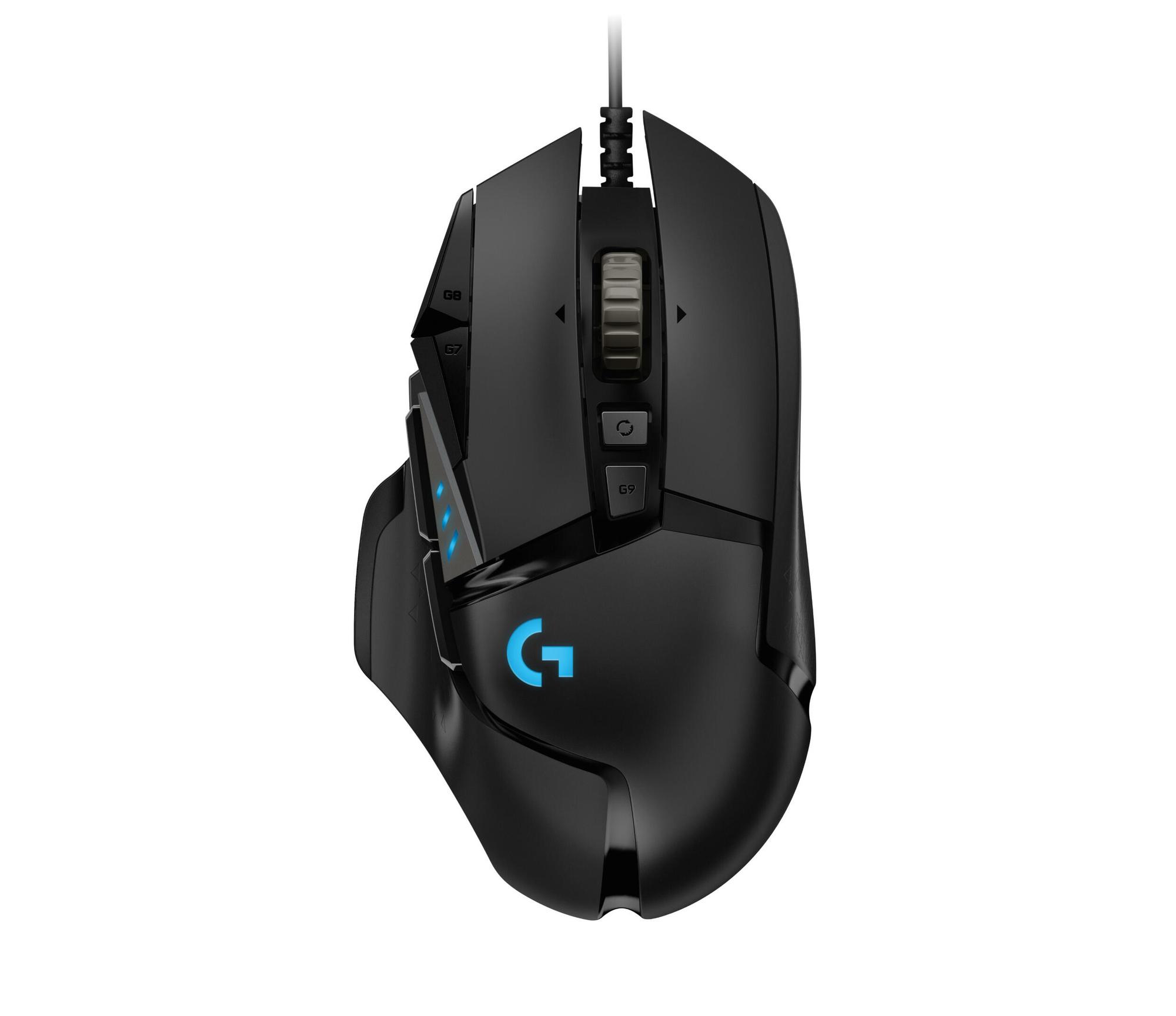 Logitech Ratón G502 Hero High Performance / 910-005471 Negro