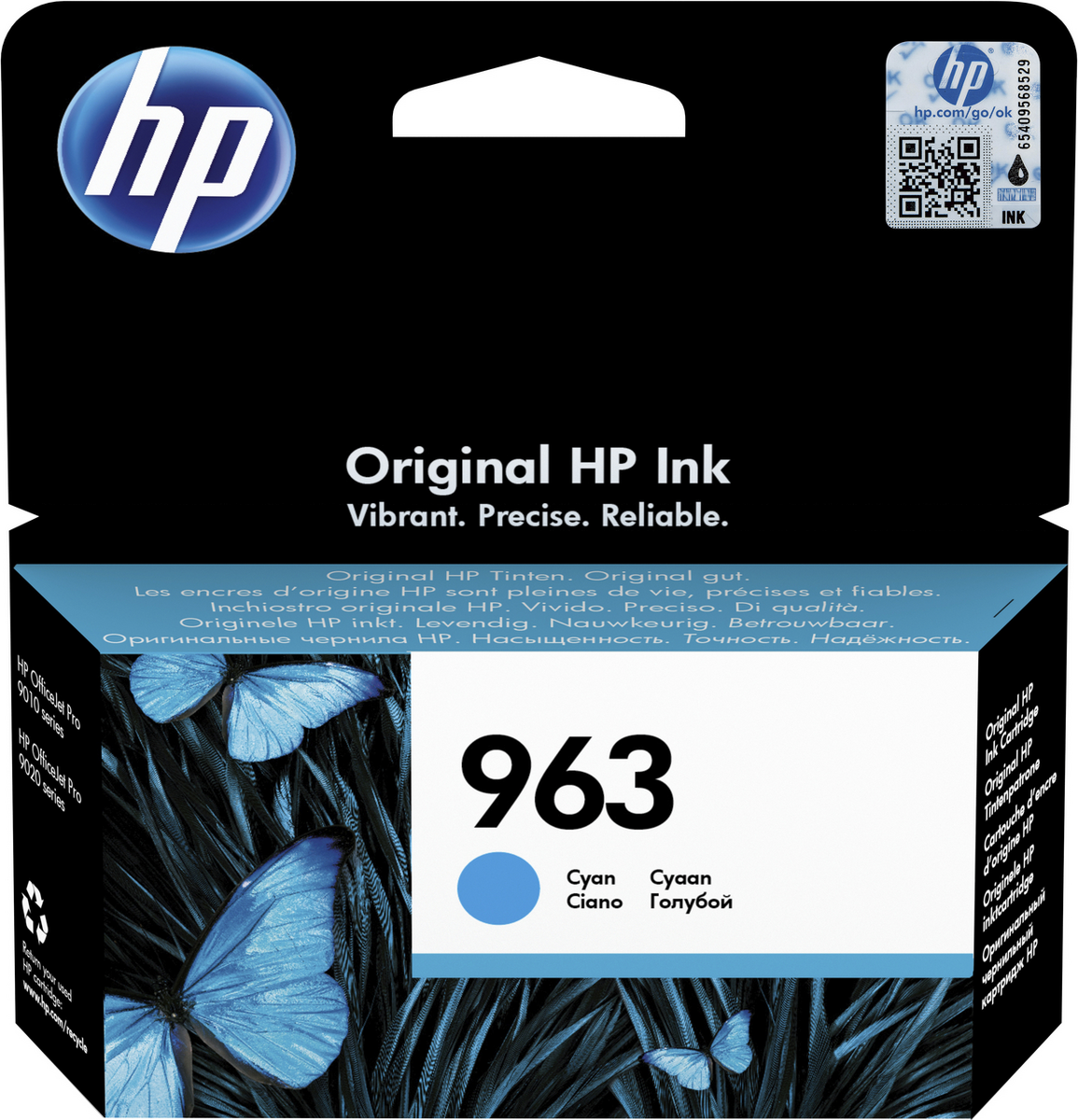 HP Ink 963 / 3JA23AE Cyan