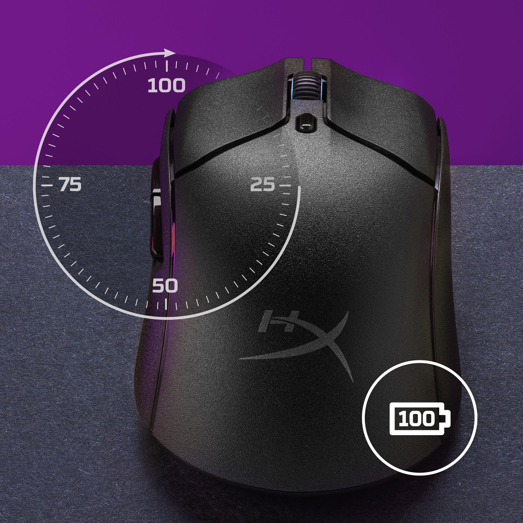 HyperX Ratón Pulsefire Haste 2 / 6N0A9AA Blanco