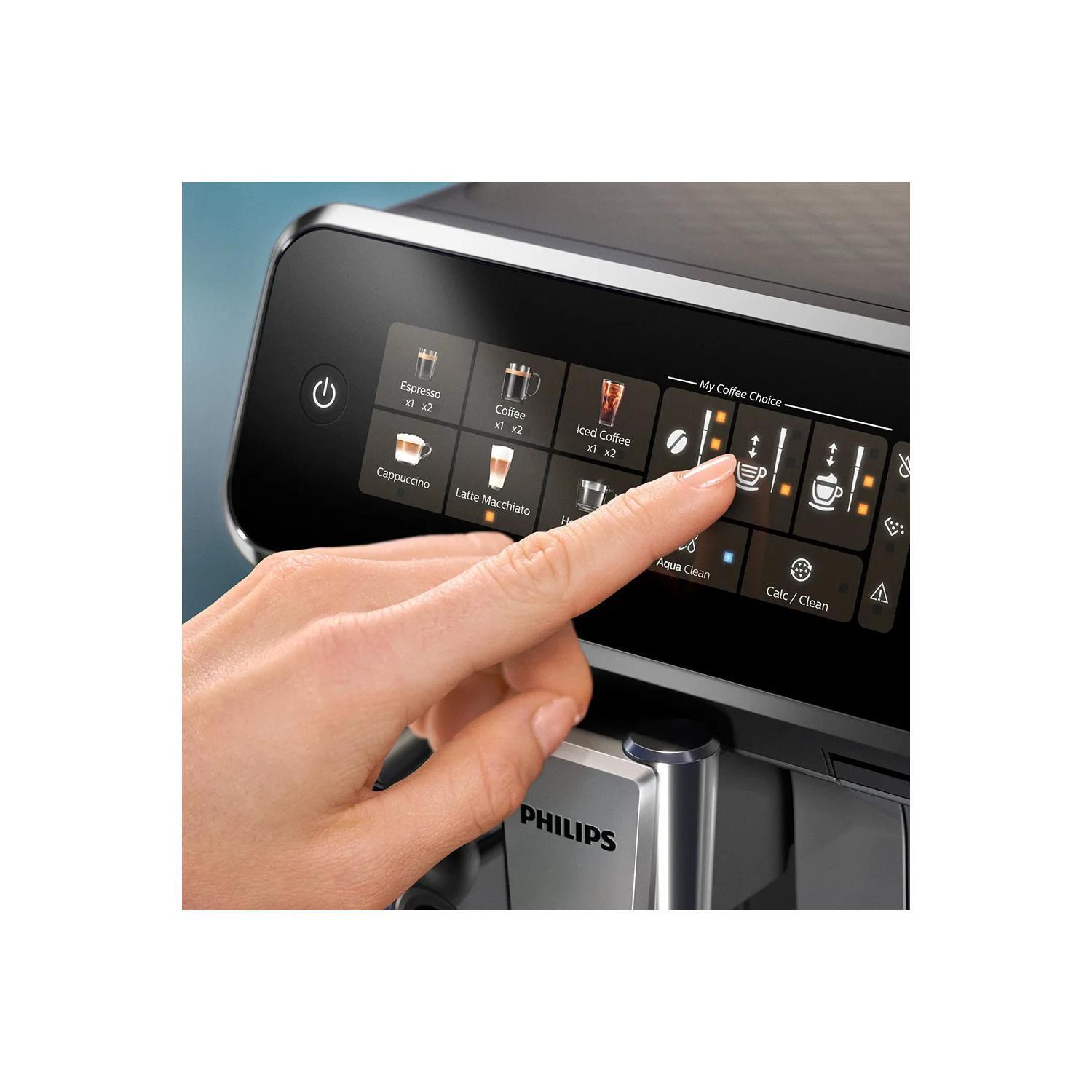 Philips Máquina de café totalmente automática Series 3300 / EP3347/90 Negro, plata