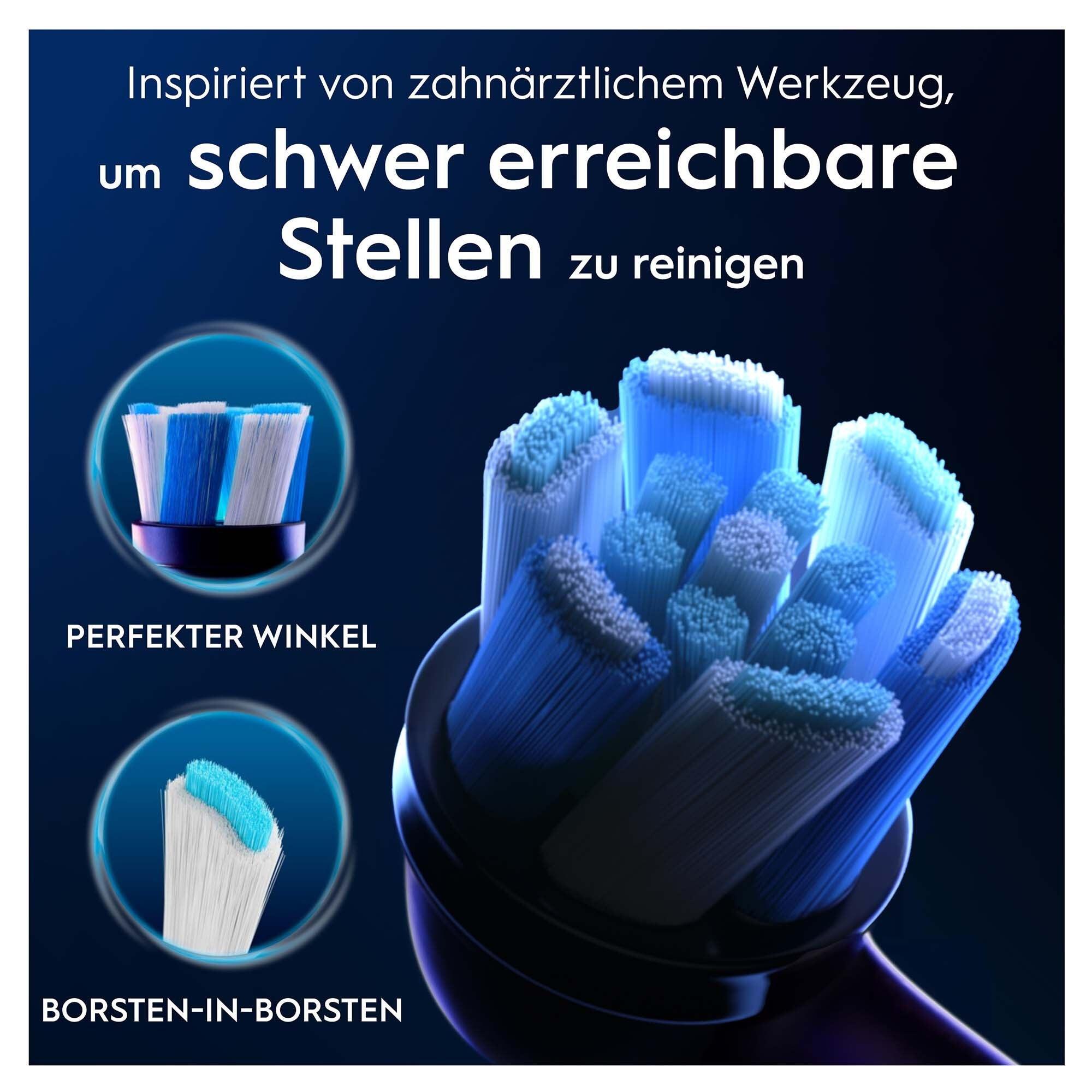 Oral-B Attachable toothbrush iO Ultimative Reinigung / 8700216373807 Black Doppelpack
