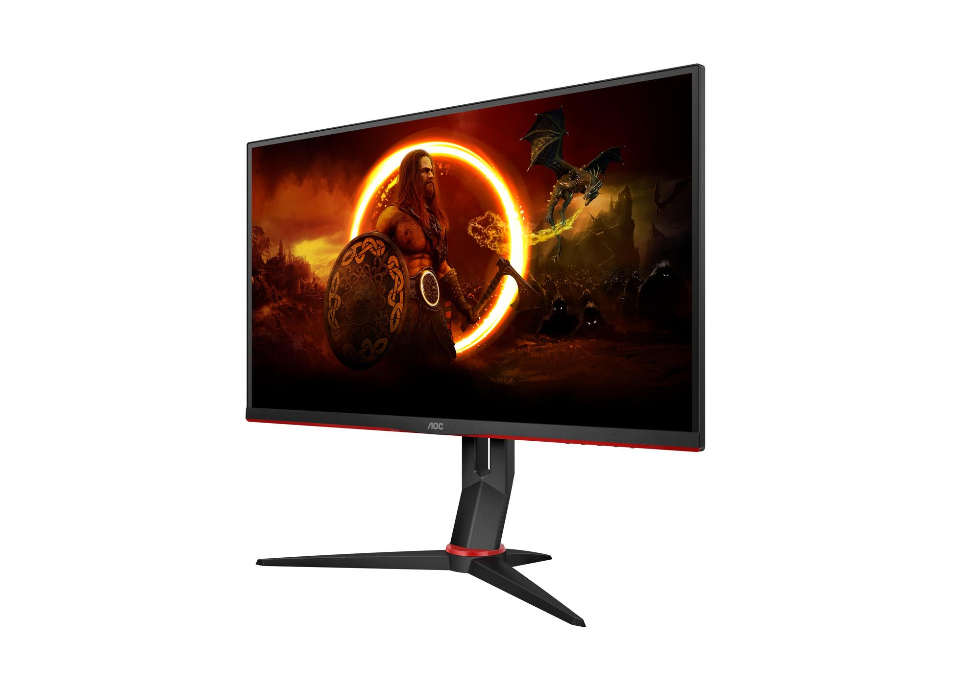 AOC Monitor 27G2ZN3/BK / 27G2ZN3/BK Negro, rojo 68,6 cm (27")