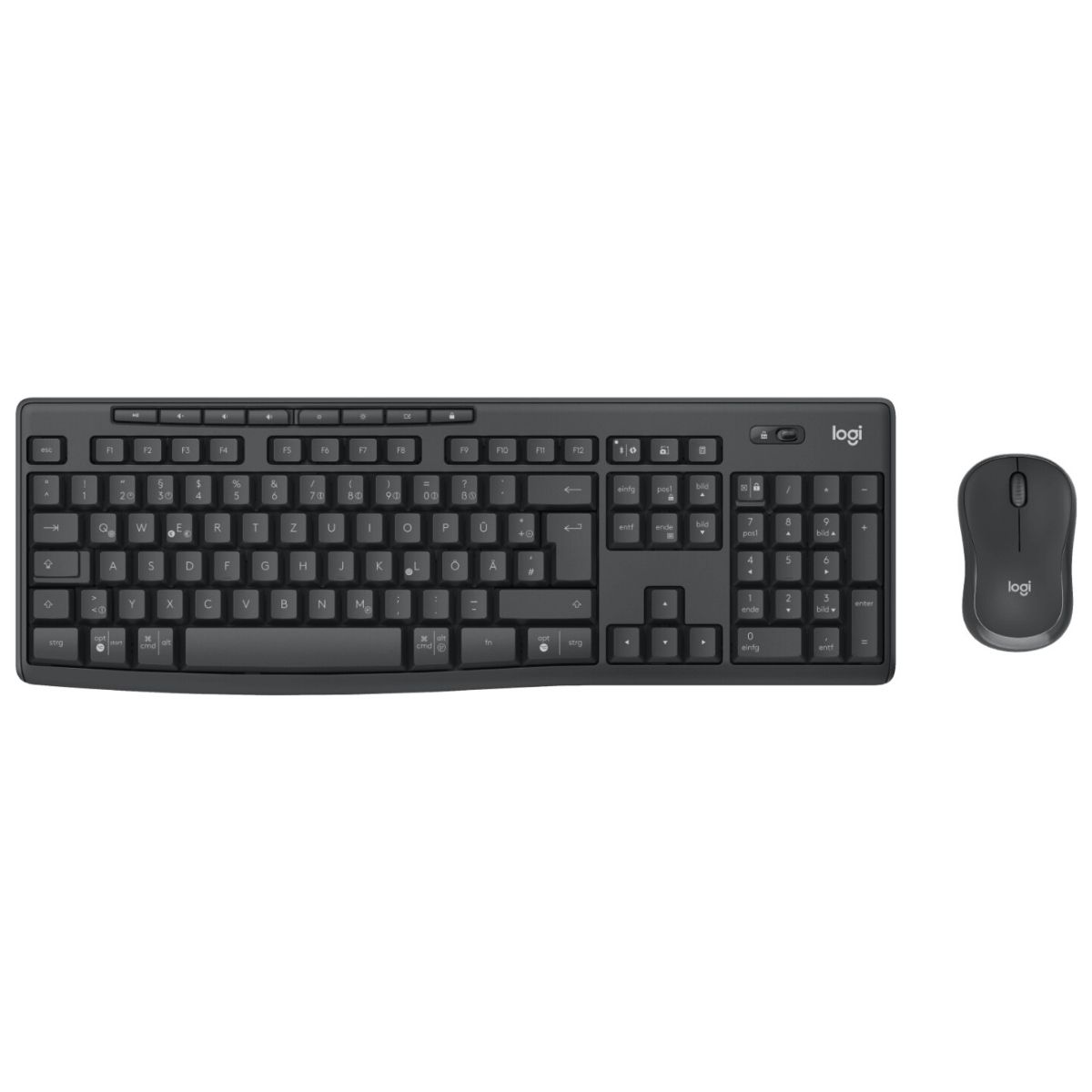 Logitech Mouse and keyboard set MK370 Business / 920-012065 Black