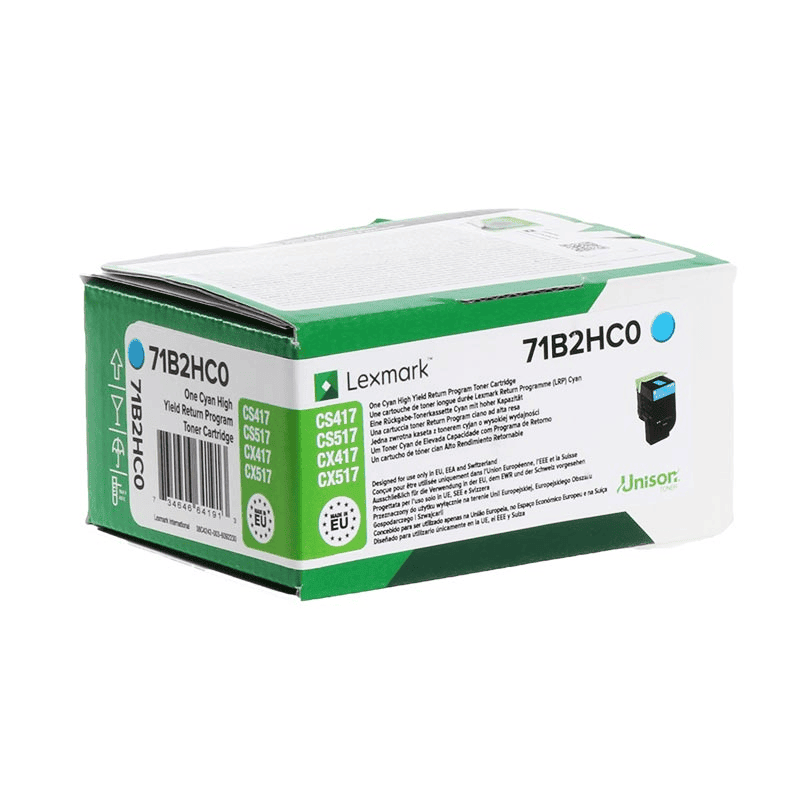 Lexmark Toner 71B2HC0 Cyan