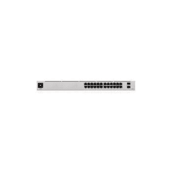 Ubiquiti Switch USW24PR / USW-24-POE Silber