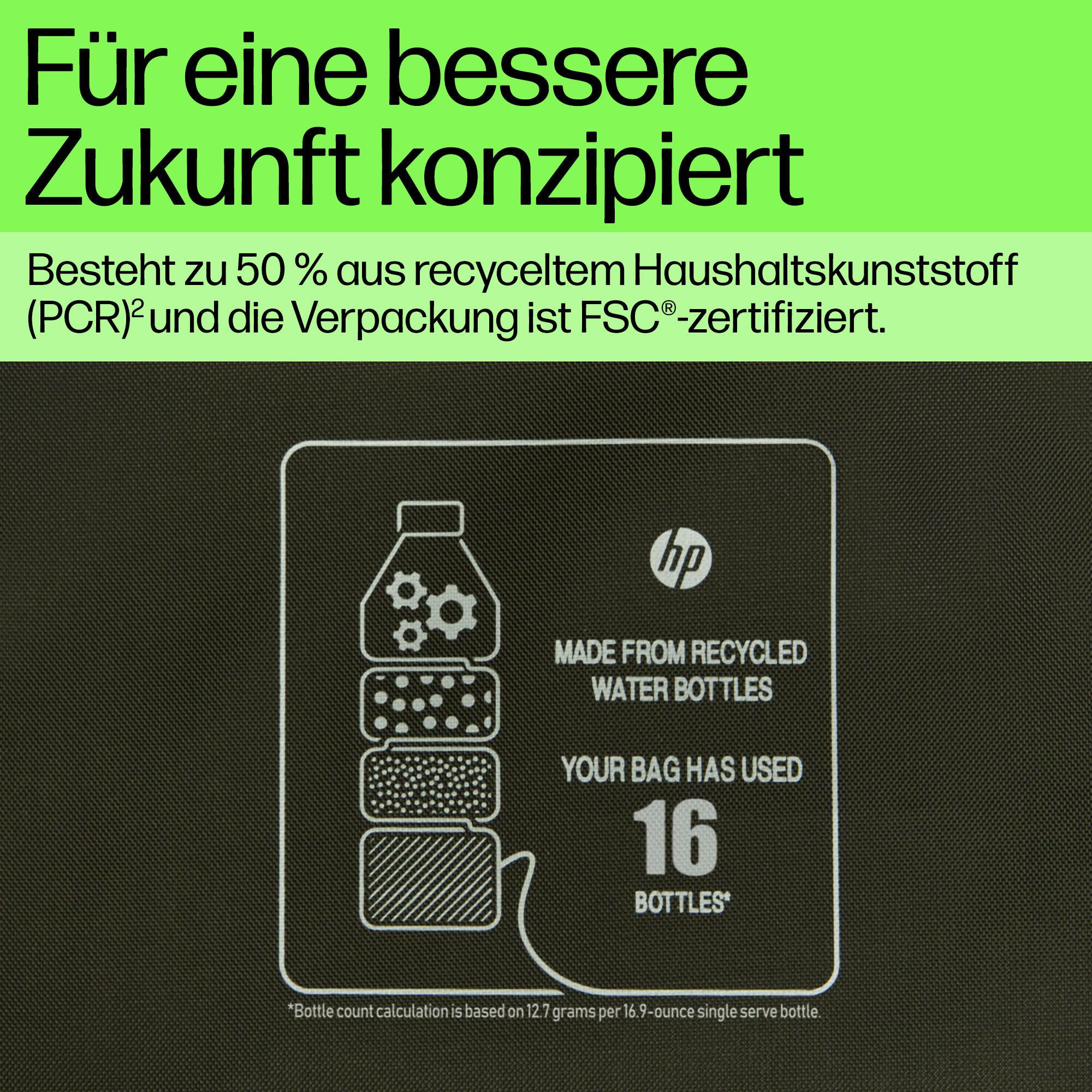 HP Notebook case Modular 15" / 9J498AA Green