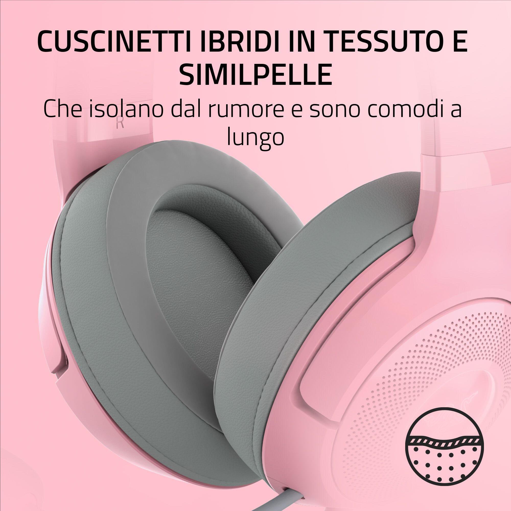 Razer Headset Kraken Kitty V2 / RZ04-04730200-R3M1 Rosé