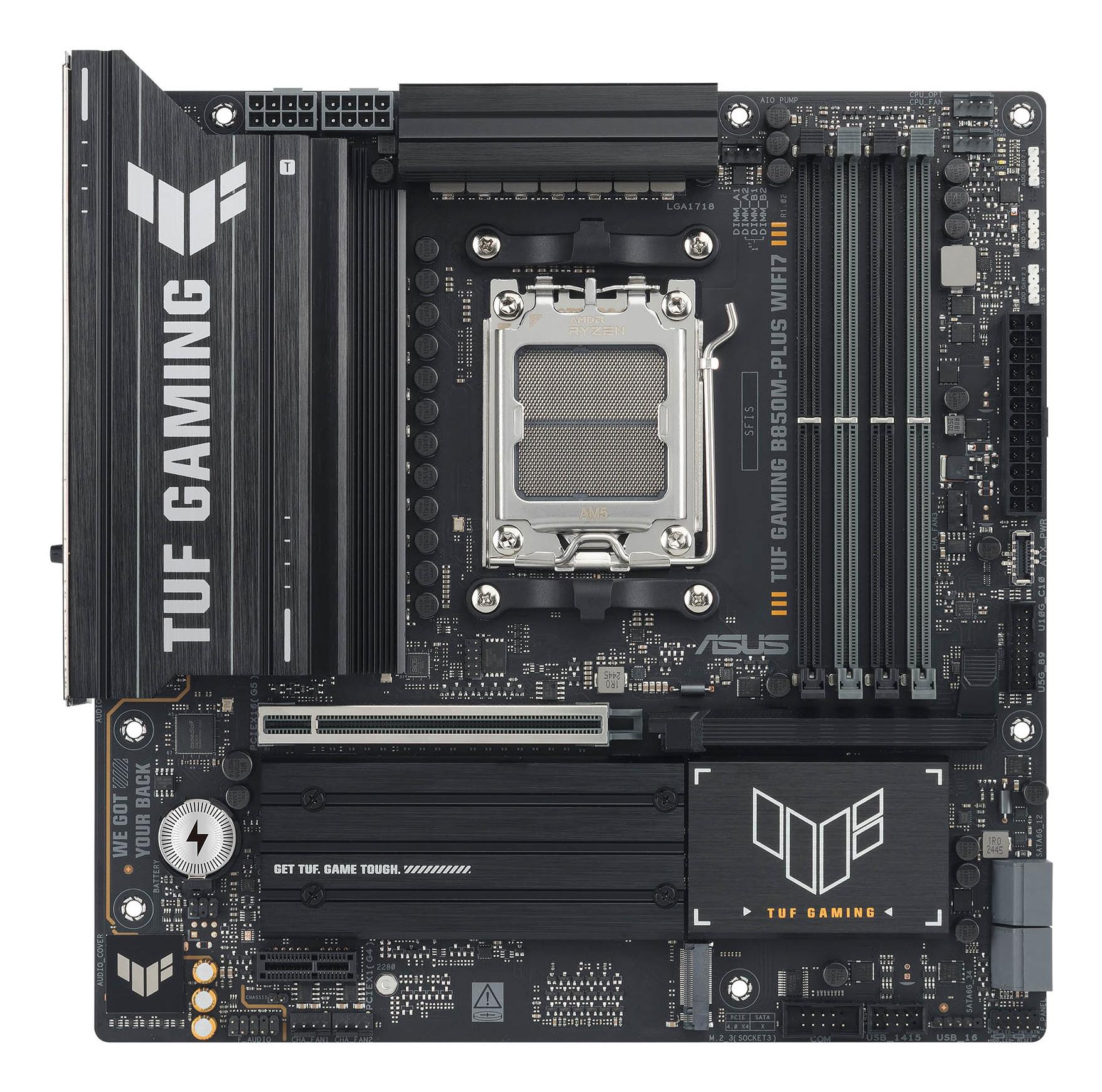 ASUS Mainboard TUF GAMING B850M-PLUS WIFI7 / 90MB1MU0-M0EAY0 Schwarz