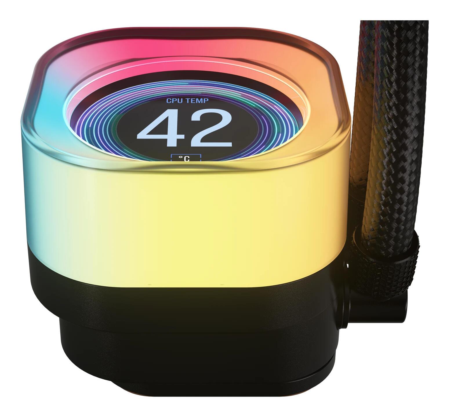 Corsair Raffreddamento ad acqua iCue LINK Titan 360 RX LCD RGB / CW-9061023-WW Nero