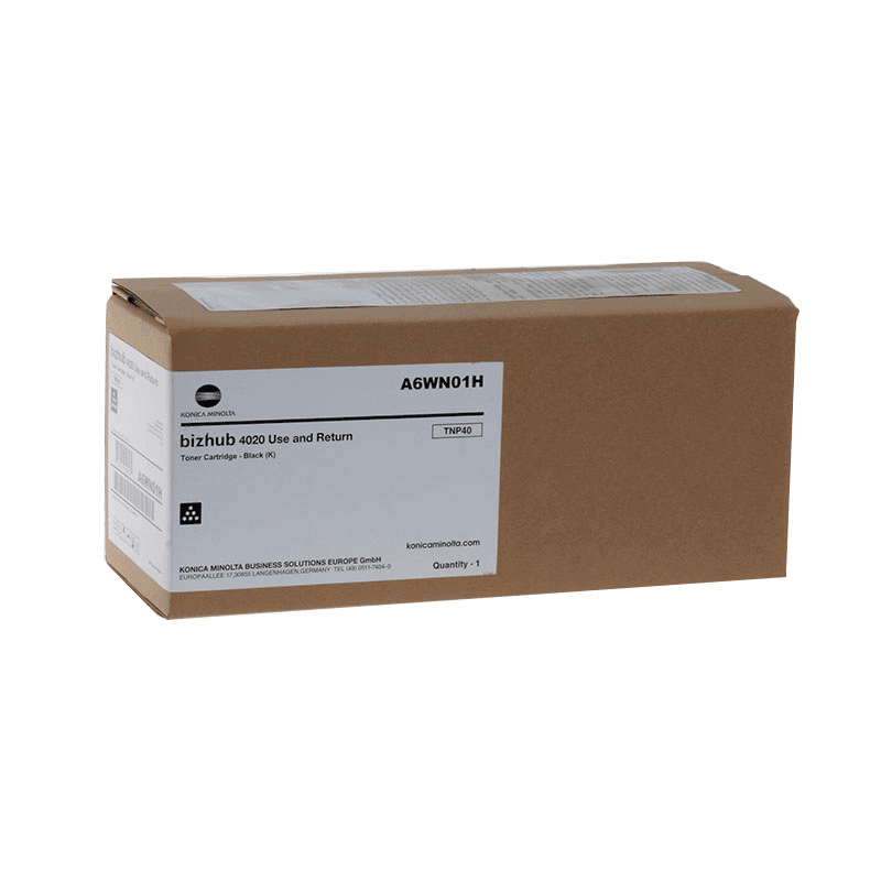 Konica Minolta Toner TNP40 / A6WN01H Schwarz