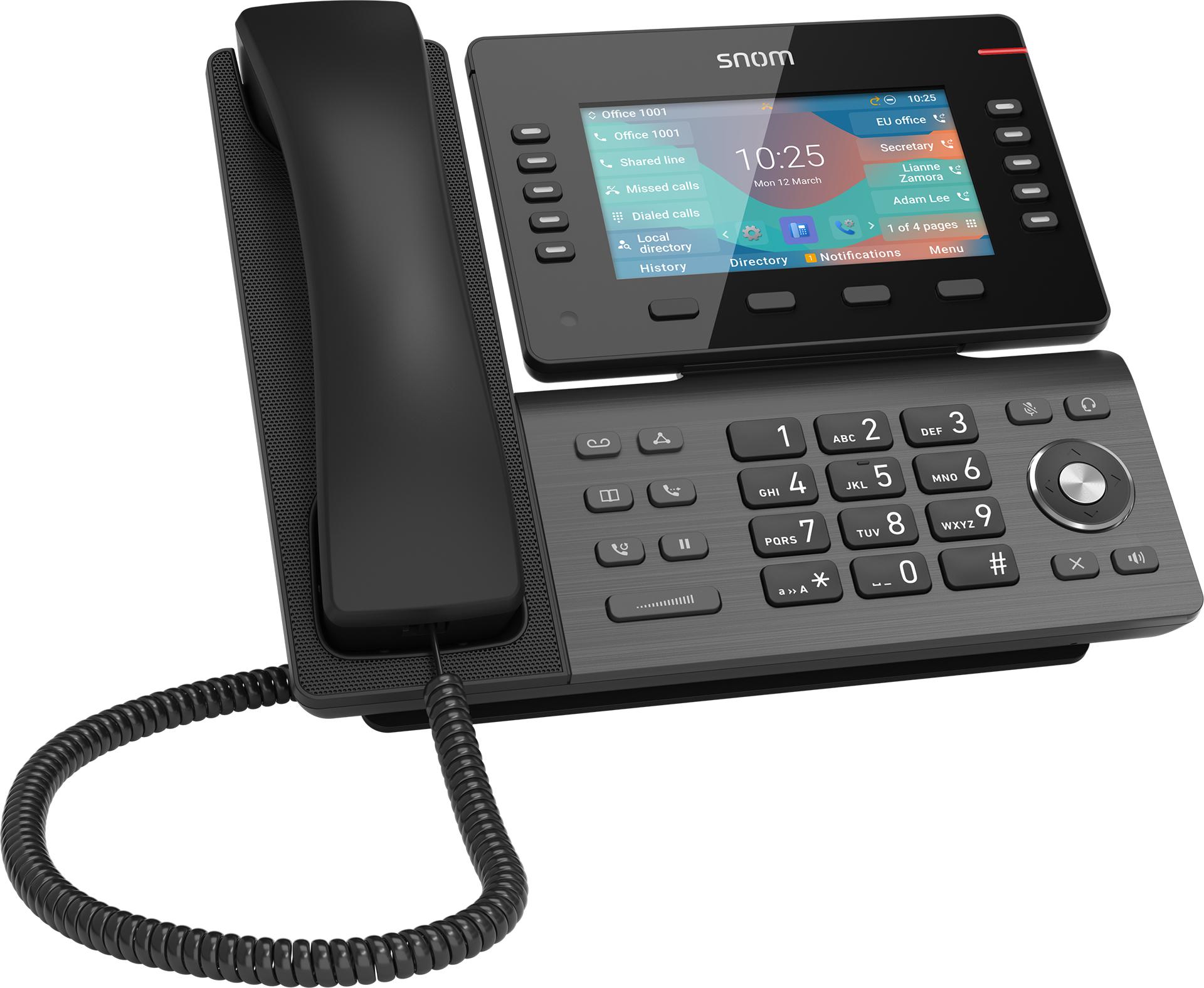 Snom Telefon D865 / 4536 Grau