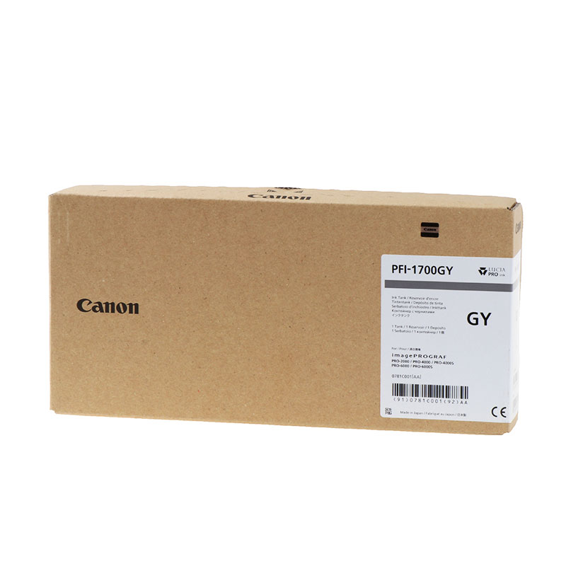 Canon Ink PFI-1700GY / 0781C001 Gray XXL
