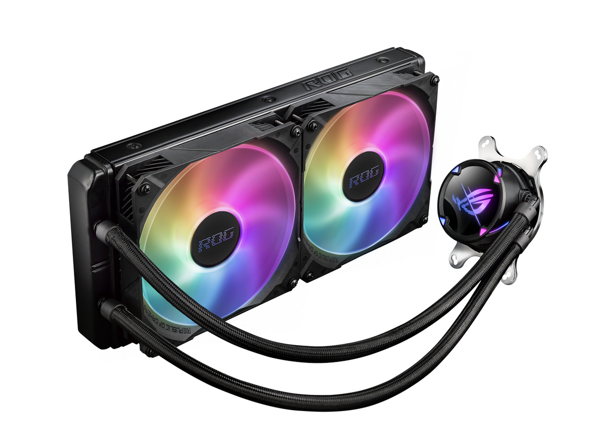 Asus Refroidissement par eau ROG Strix LC II 280 ARGB / 90RC00C1-M0UAY1 Noir L