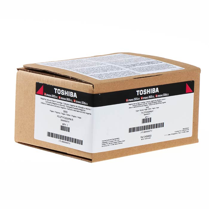 Toshiba Tóner T-305PM-R / 6B000000750 Magenta (6B000000751)